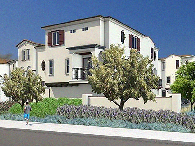 Eclipse is a townhome development built in Escondido by IHP Capital Partners and California West Communities.