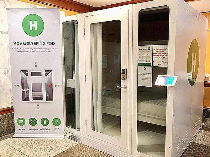 In October 2020, HOHM partnered with University Hospitals (UH) in a pilot program to provide its staff access to our sleep pods. UH was the first hospital in the country to provide this service.