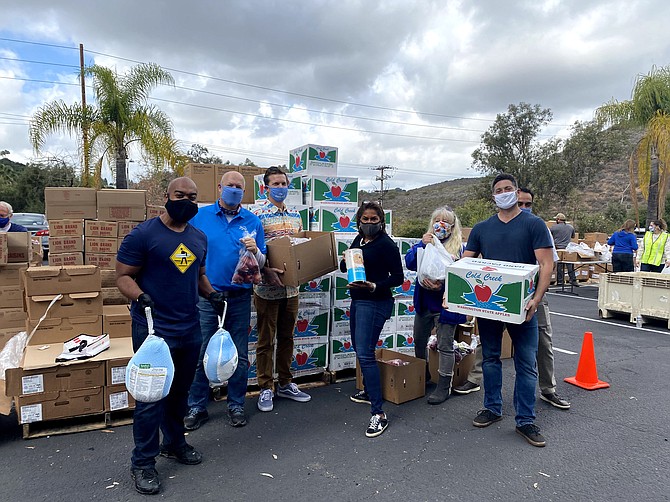 A food distribution event for tourism and hospitality workers is set for the morning of March 12 on Recho Road in the Miramar area. Photo courtesy of the San Diego Tourism Authority.