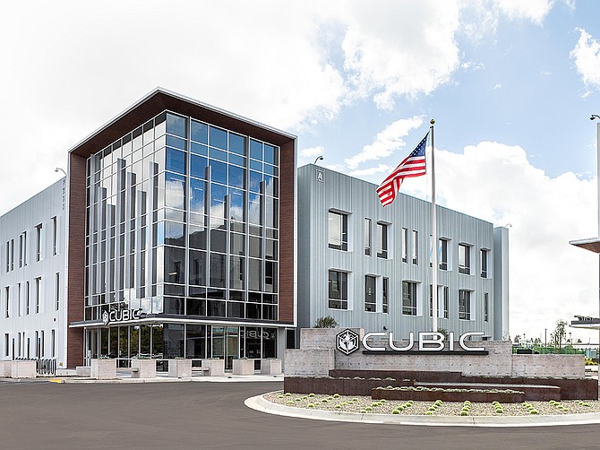 Cubic's new headquarters totals 415,000 square feet. Photo courtesy of Cisterra Development.