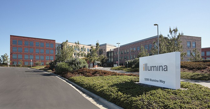 Illumina, Inc. headquarters in San Diego, Calif.